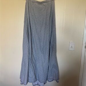 Handmade prairie maxi skirt